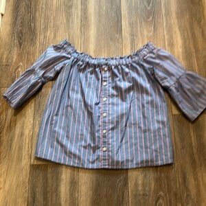 Abercrombie & Fitch Off the shoulder blouse XS